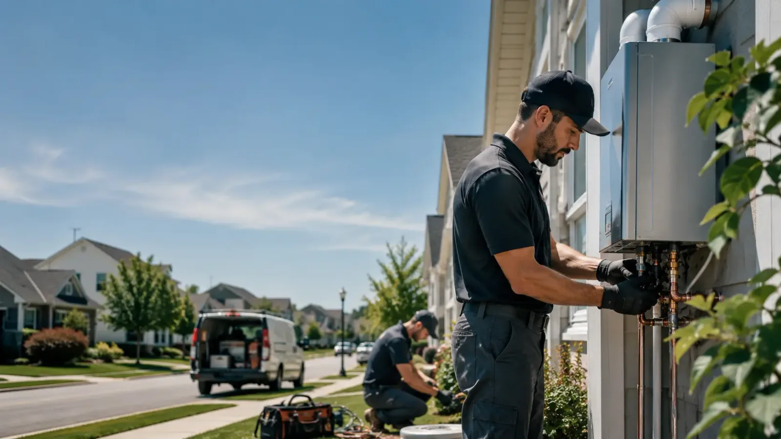 Tankless Water Heater Installation in Des Moines, IA